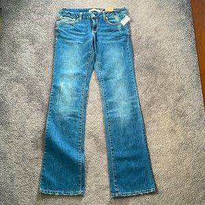 Juniors Aeropostale Bootcut Denim Jeans 5 6 Long